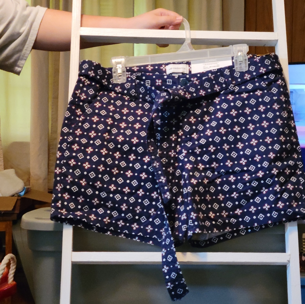 Liz Claiborne navy shorts 10